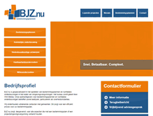 Tablet Screenshot of bjz.nu